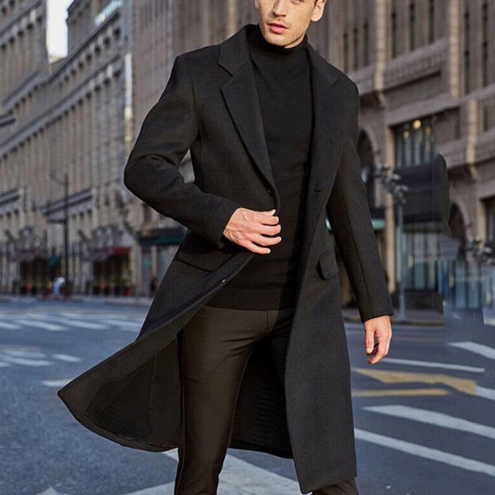 black long coat