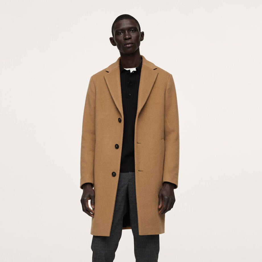 Men's Camel Coat