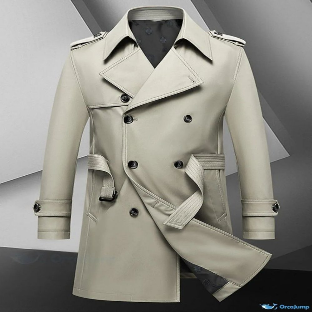 A Designer Trench Coat