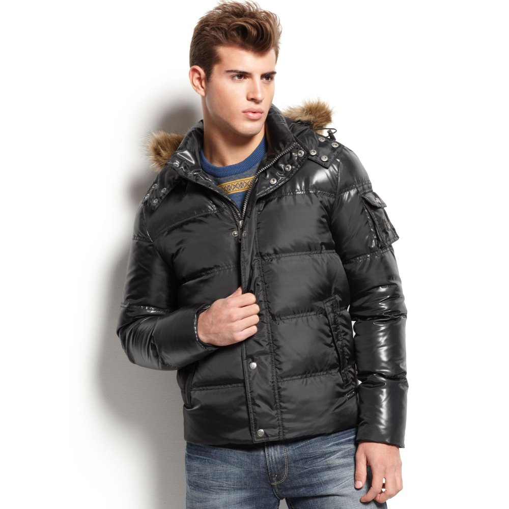 puffer man jacket