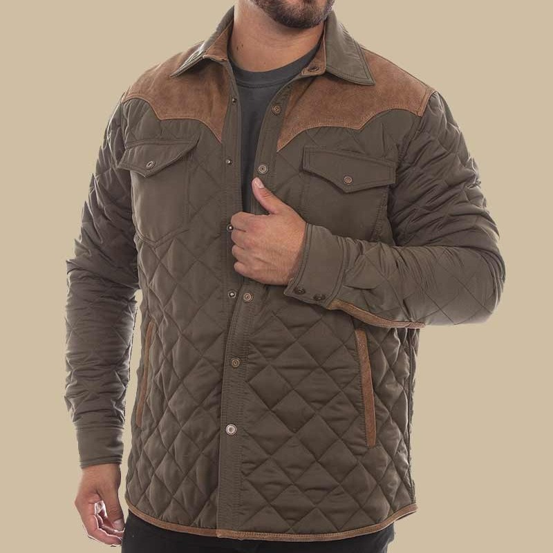 quilted jacket for men