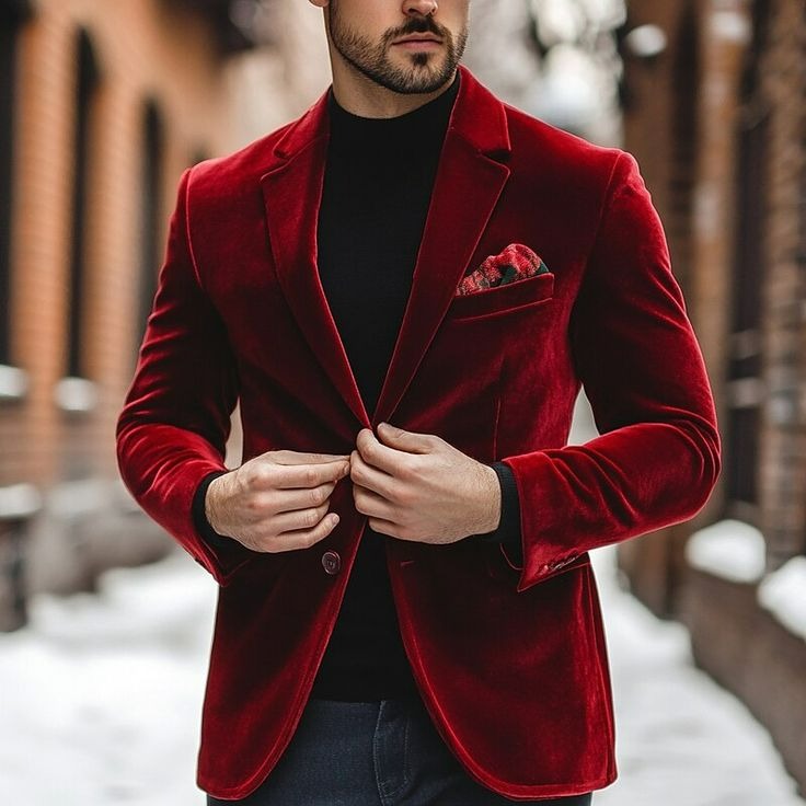 velvet smoking jacket